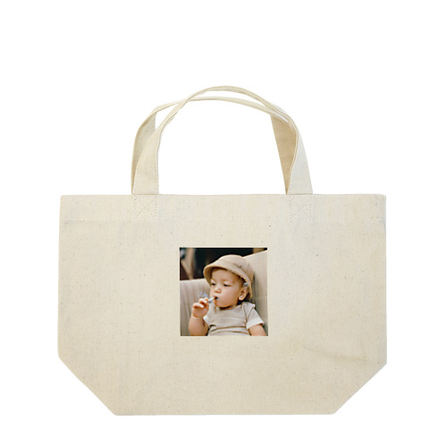 ワイルド赤ちゃん Lunch Tote Bag