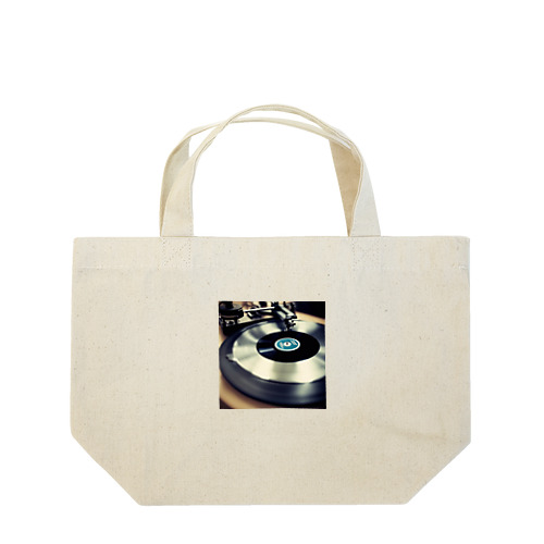 レコード Lunch Tote Bag