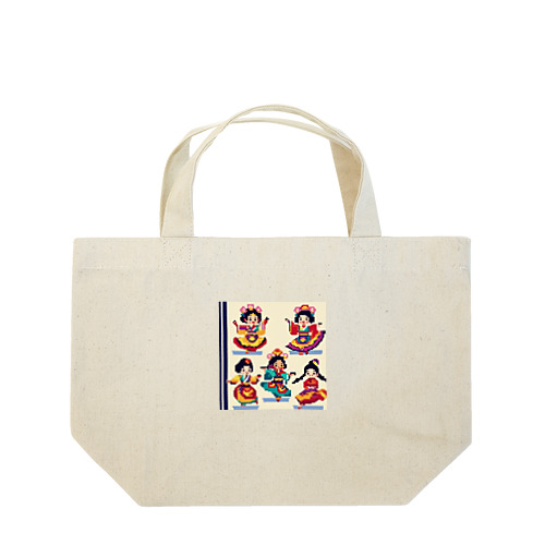 琉球の風に舞う Lunch Tote Bag