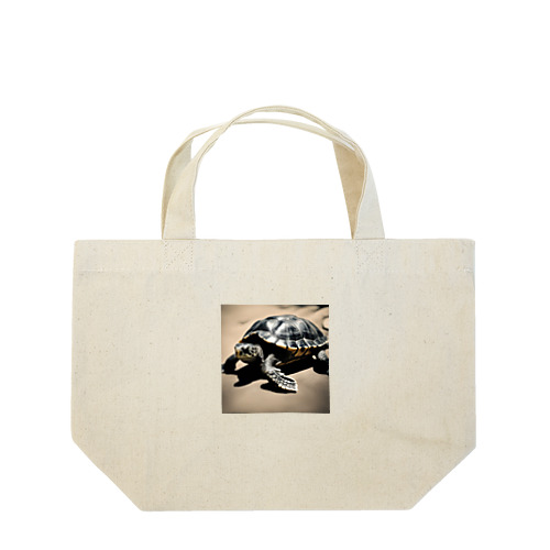 １、明日に向かって進むカメ Lunch Tote Bag