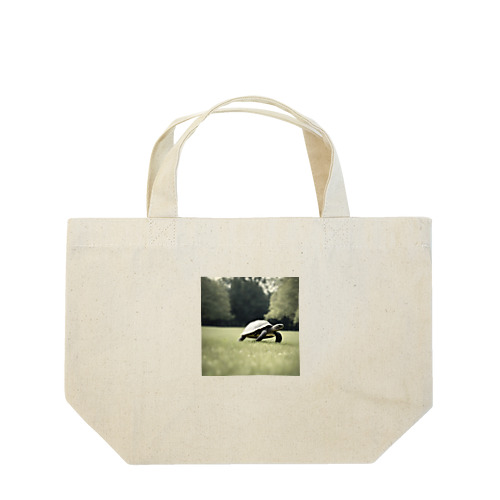 ４、カメのお散歩 Lunch Tote Bag