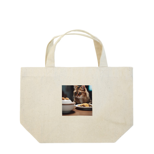 迷う猫 Lunch Tote Bag