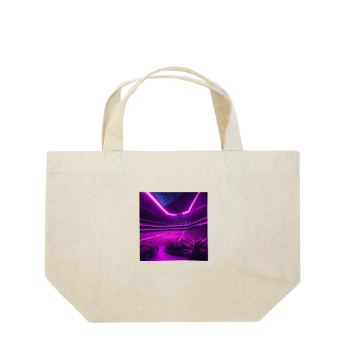 異世界のサッカースタジアム Lunch Tote Bag