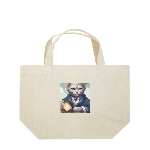 紳士猫 Lunch Tote Bag