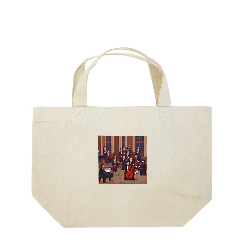 ドット絵室内楽 Lunch Tote Bag