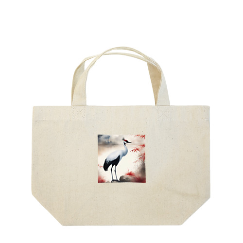 哀愁の鶴 Lunch Tote Bag