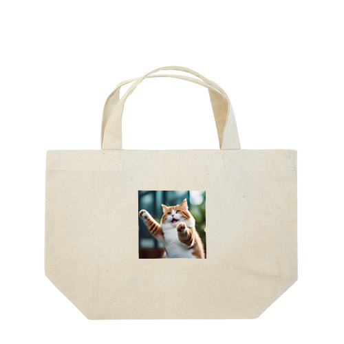ぽちゃ猫C Lunch Tote Bag