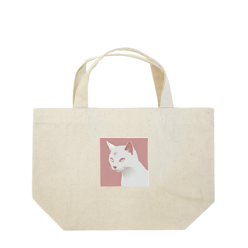 シンプルキャットグッズ Lunch Tote Bag