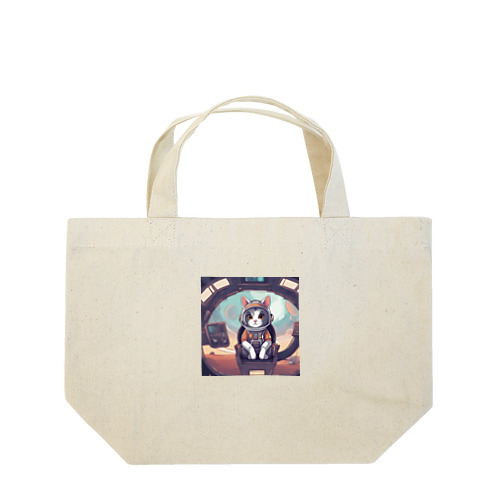 宇宙服ネコ Lunch Tote Bag