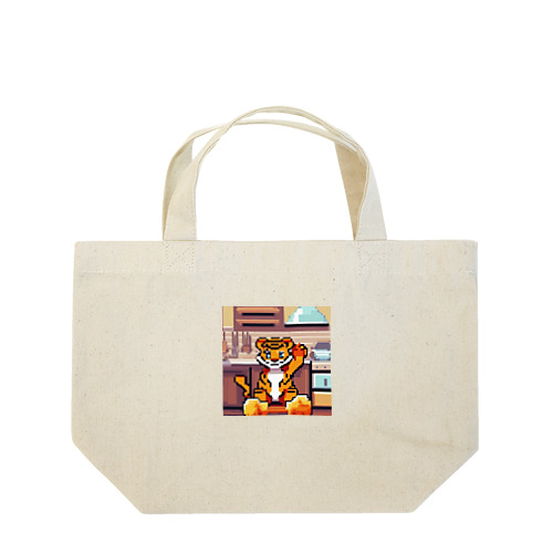 ジャムを作っているトラ Lunch Tote Bag