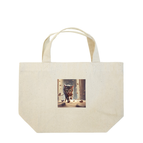 激走猫ちゃん Lunch Tote Bag