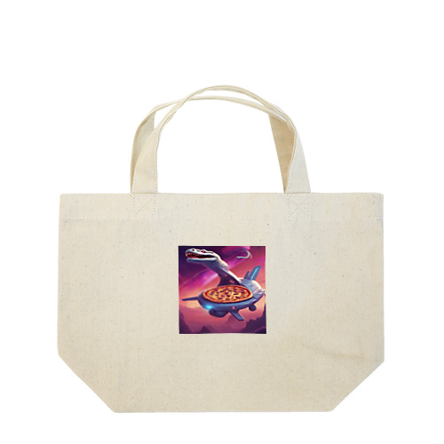 宇宙間宅配ヘビ Lunch Tote Bag