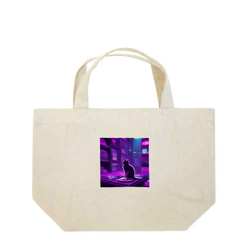 ROCKYCAT　DJTIME Lunch Tote Bag