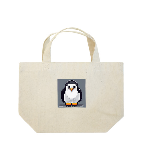 優しい眼差しペンギン Lunch Tote Bag