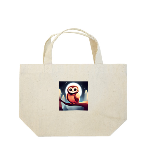 ふくろう Lunch Tote Bag