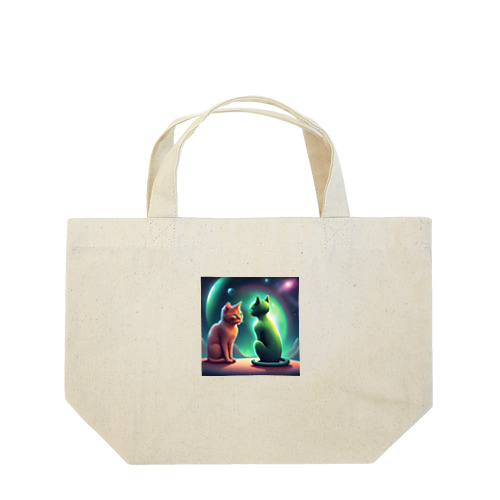 キャット&宇宙猫 Lunch Tote Bag