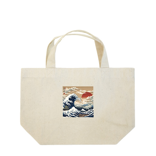 伝統的な日本絵画（Traditional Japanese painting） ランチトートバッグ