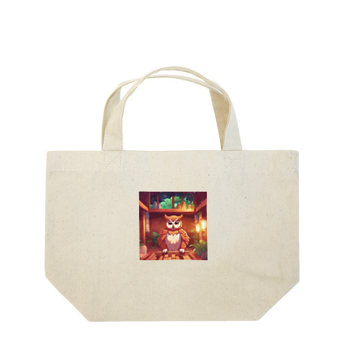 sauna animal ㉑ Lunch Tote Bag