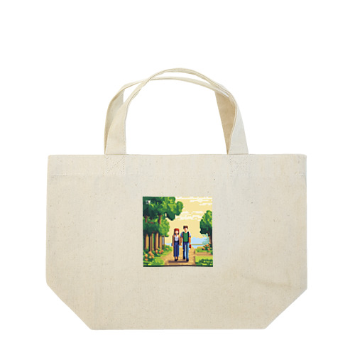 散歩デート Lunch Tote Bag