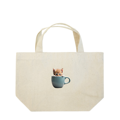 マグから子猫 Lunch Tote Bag