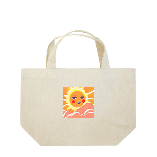 太陽のように明るく元気よく Lunch Tote Bag