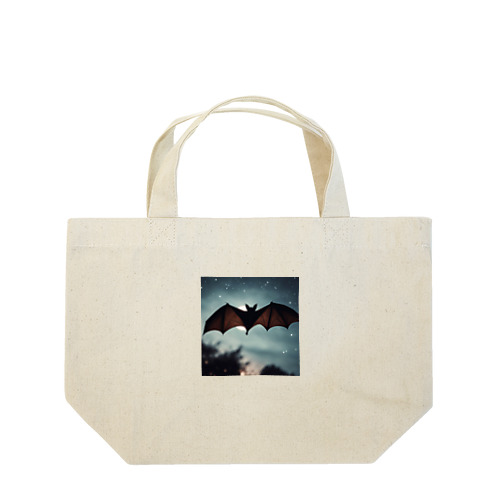 空を飛ぶコウモリ Lunch Tote Bag