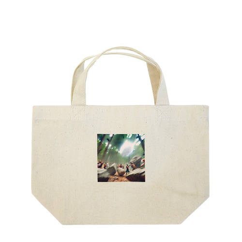 ジャングルで Lunch Tote Bag