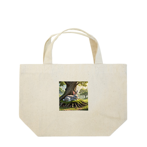 森のうさぎ Lunch Tote Bag