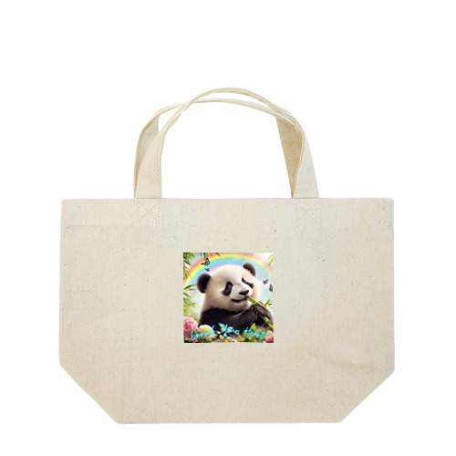 PANDA ENRICH YOUR HEART Lunch Tote Bag