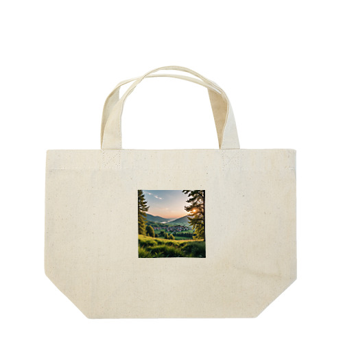 風景を眺める恋  Lunch Tote Bag