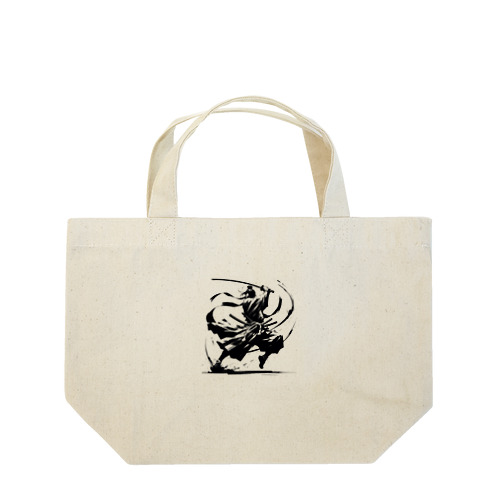 A lonely SAMURAI Lunch Tote Bag