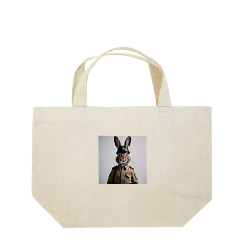 軍人ウサギ#6 Lunch Tote Bag