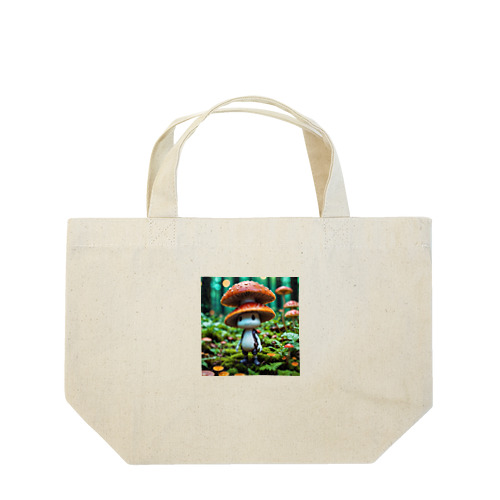 キュートなキノコ Lunch Tote Bag