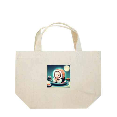 お寿司の赤ちゃん Lunch Tote Bag