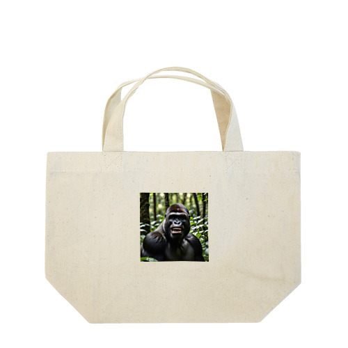 笑っているゴリラ Lunch Tote Bag