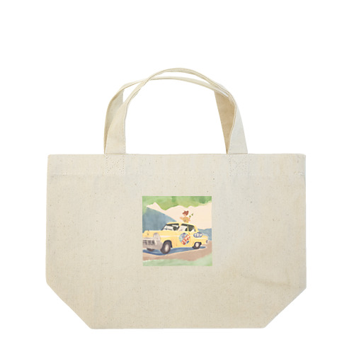 昭和レトロなイラスト Lunch Tote Bag