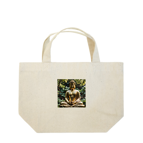 驚くべき仏像があなたを迎えます。 Lunch Tote Bag