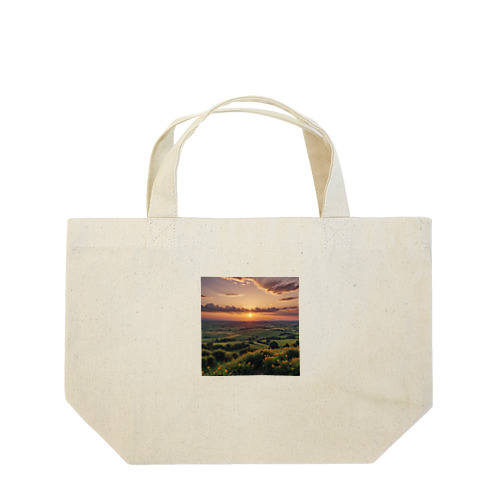 日没の風景 Lunch Tote Bag