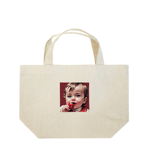 キュートな赤ちゃん Lunch Tote Bag