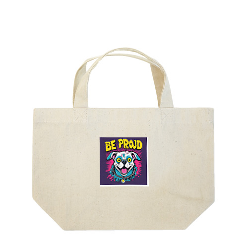 Be proudわんちゃんバンドT Lunch Tote Bag