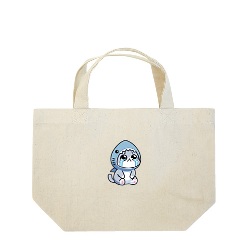 泣き虫きぐるみネコ Lunch Tote Bag