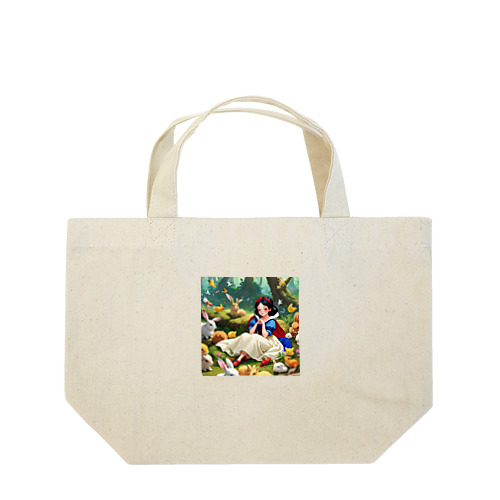 森の白雪姫 Lunch Tote Bag