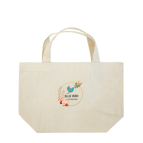 しあわせの青い鳥 Lunch Tote Bag