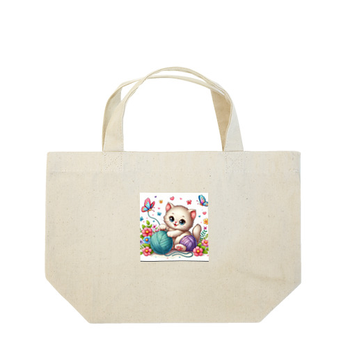 猫 Lunch Tote Bag