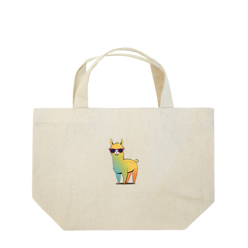 アルパカサングラス【カラフルキュート】 Lunch Tote Bag