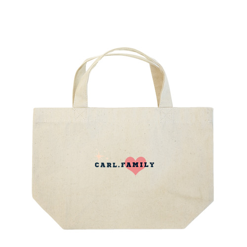 ［Carl,Family］ロゴ③〈ハート〉 Lunch Tote Bag