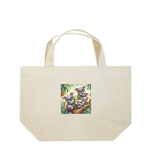 大自然の中で優雅な時間を過ごすコワラ④ Lunch Tote Bag