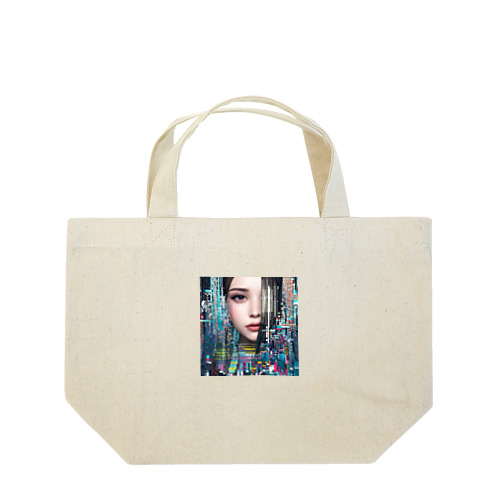 AI美女 Lunch Tote Bag