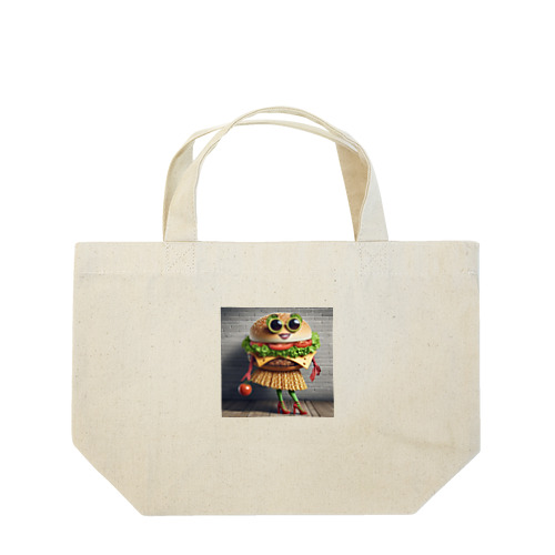 おしゃれハンバーガージェシー Lunch Tote Bag
