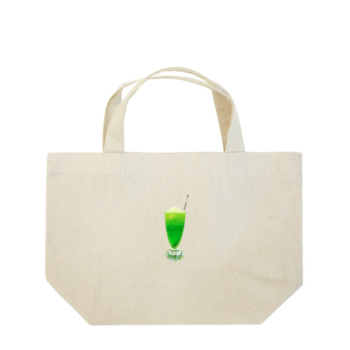 クリームソーダ(切り抜き画像) Lunch Tote Bag